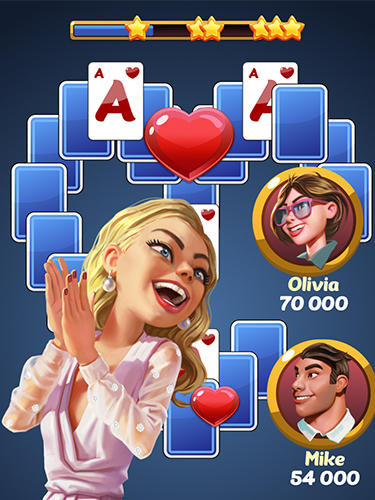 Solitaire: Lucky star - Android game screenshots.