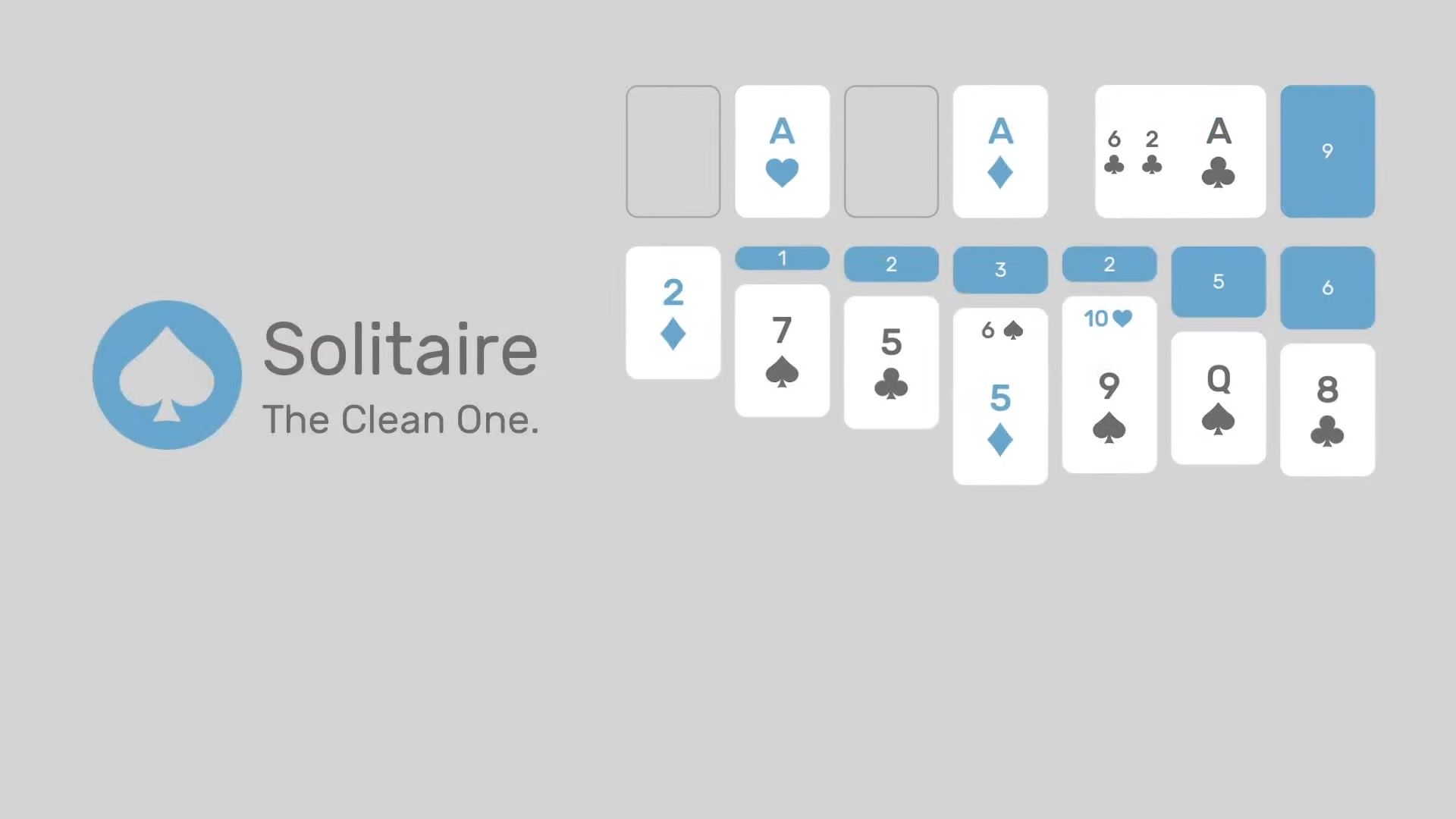 Solitaire - The Clean One - Android game screenshots.