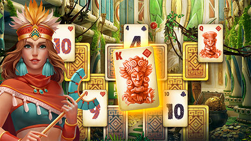 Solitaire: Treasure of time - Android game screenshots.