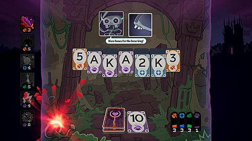 Gameplay of the Solitairica for Android phone or tablet.