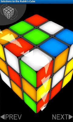 Gameplay of the Solutions to the Rubik's Cube for Android phone or tablet.