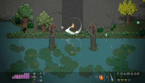 Gameplay of the Songbringer for Android phone or tablet.