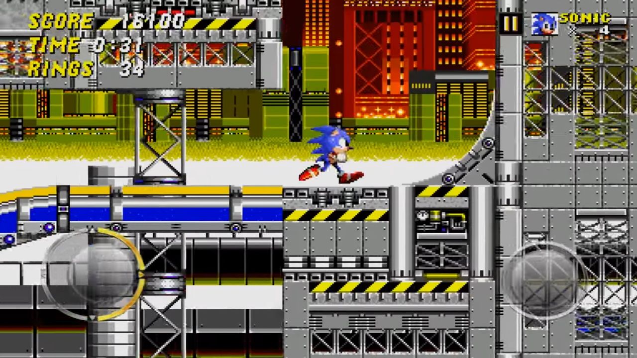 Sonic The Hedgehog 2 Classic - Android game screenshots.
