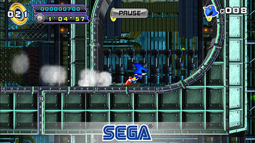Sonic the hedgehog 4: Episode 2 - Android game screenshots.