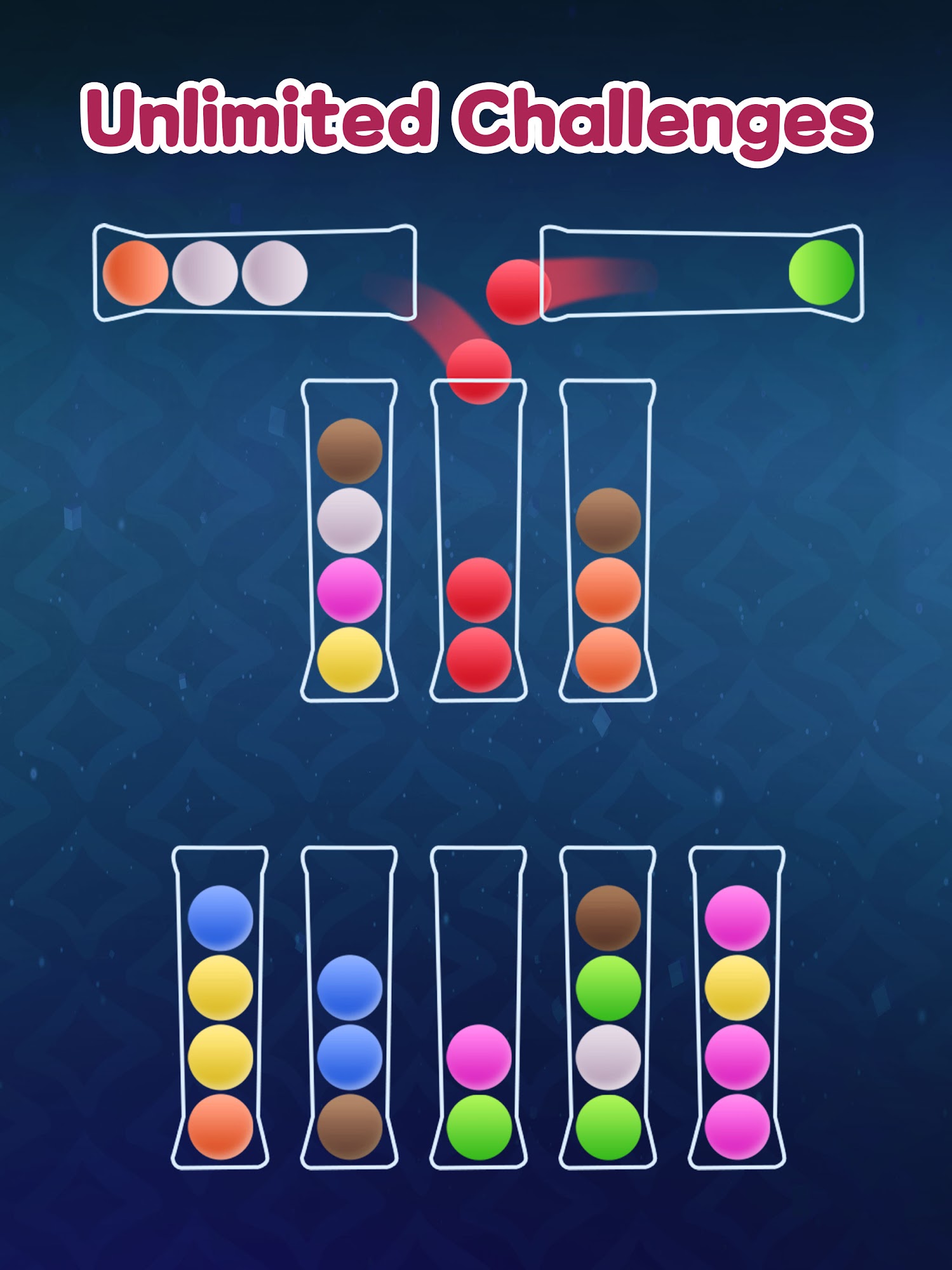 Sort Ball : Brain Age - Android game screenshots.