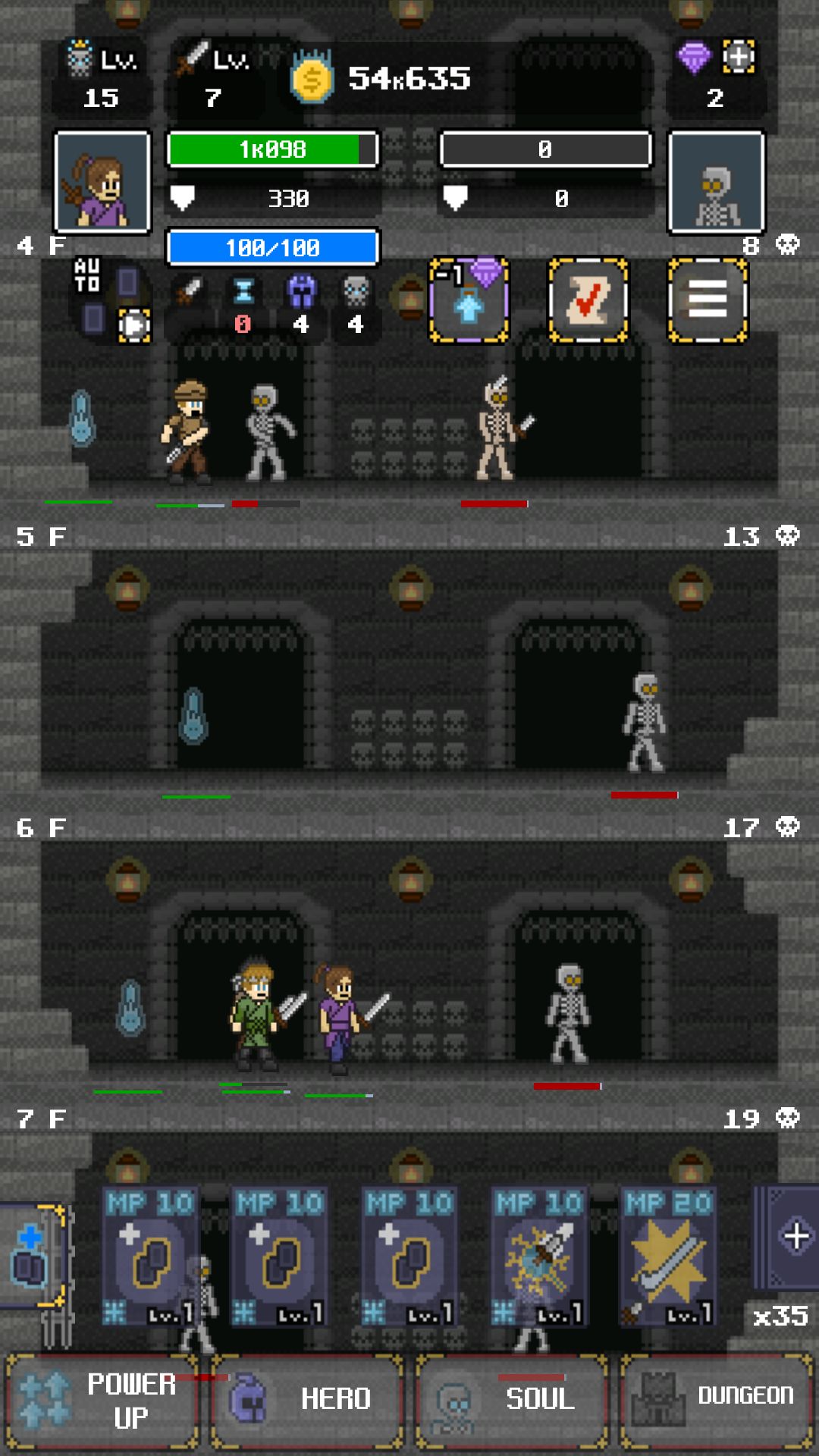 Soul Sword : Grow Sword Master - Android game screenshots.
