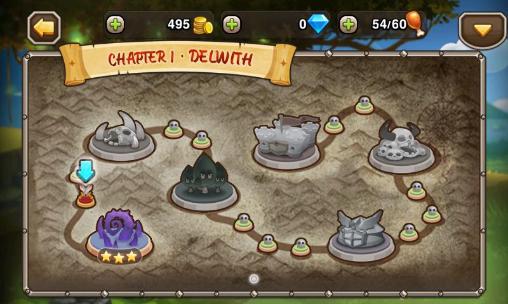 Gameplay of the Soul hunters for Android phone or tablet.