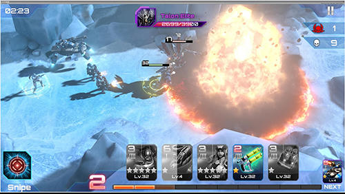 Space commander - Android game screenshots.