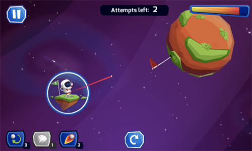 Space golf galaxy - Android game screenshots.