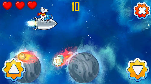 Space safari: Crazy runner - Android game screenshots.