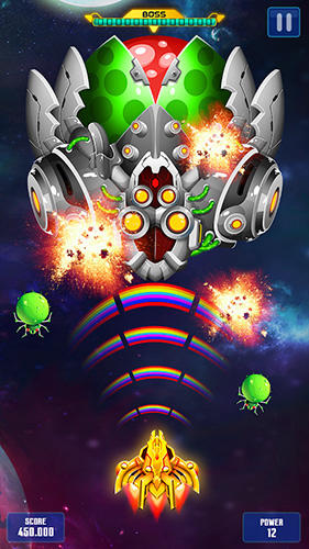 Space shooter: Galaxy attack - Android game screenshots.