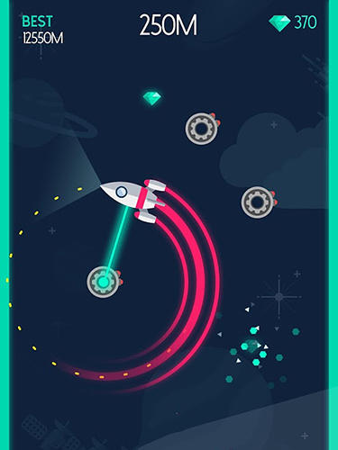 Space tap-tap - Android game screenshots.