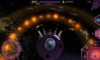 Gameplay of the Space Buggers for Android phone or tablet.