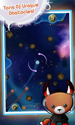 Gameplay of the Space Bunnies for Android phone or tablet.