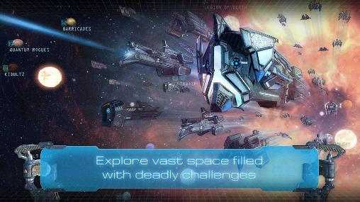 Gameplay of the Space dominion for Android phone or tablet.