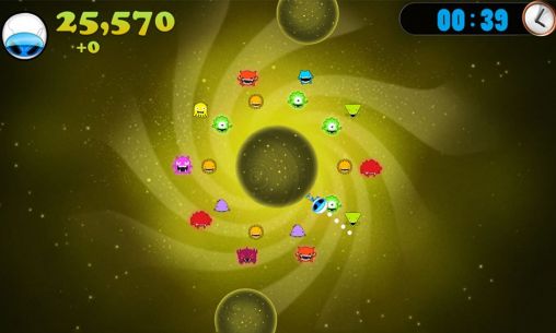 Gameplay of the Space hero for Android phone or tablet.