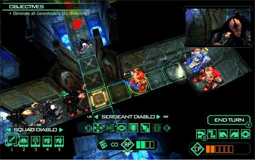 Gameplay of the Space hulk for Android phone or tablet.
