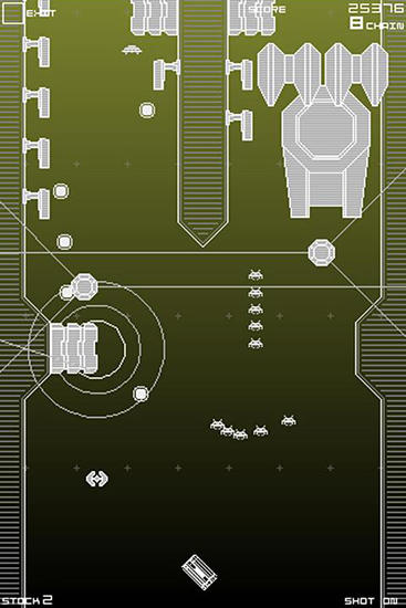 Gameplay of the Space invaders: Infinity gene for Android phone or tablet.