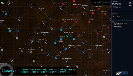 Gameplay of the Space RPG 2 for Android phone or tablet.