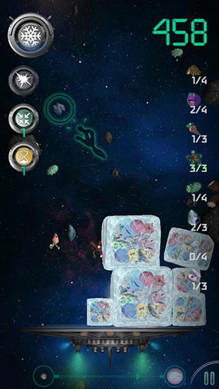 Gameplay of the Space scavenger for Android phone or tablet.