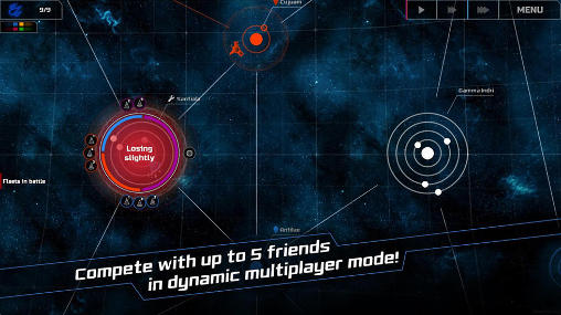 Gameplay of the Spacecom for Android phone or tablet.
