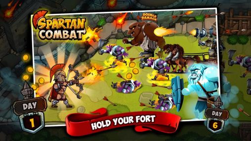 Gameplay of the Spartan combat: Godly heroes vs master of evils for Android phone or tablet.