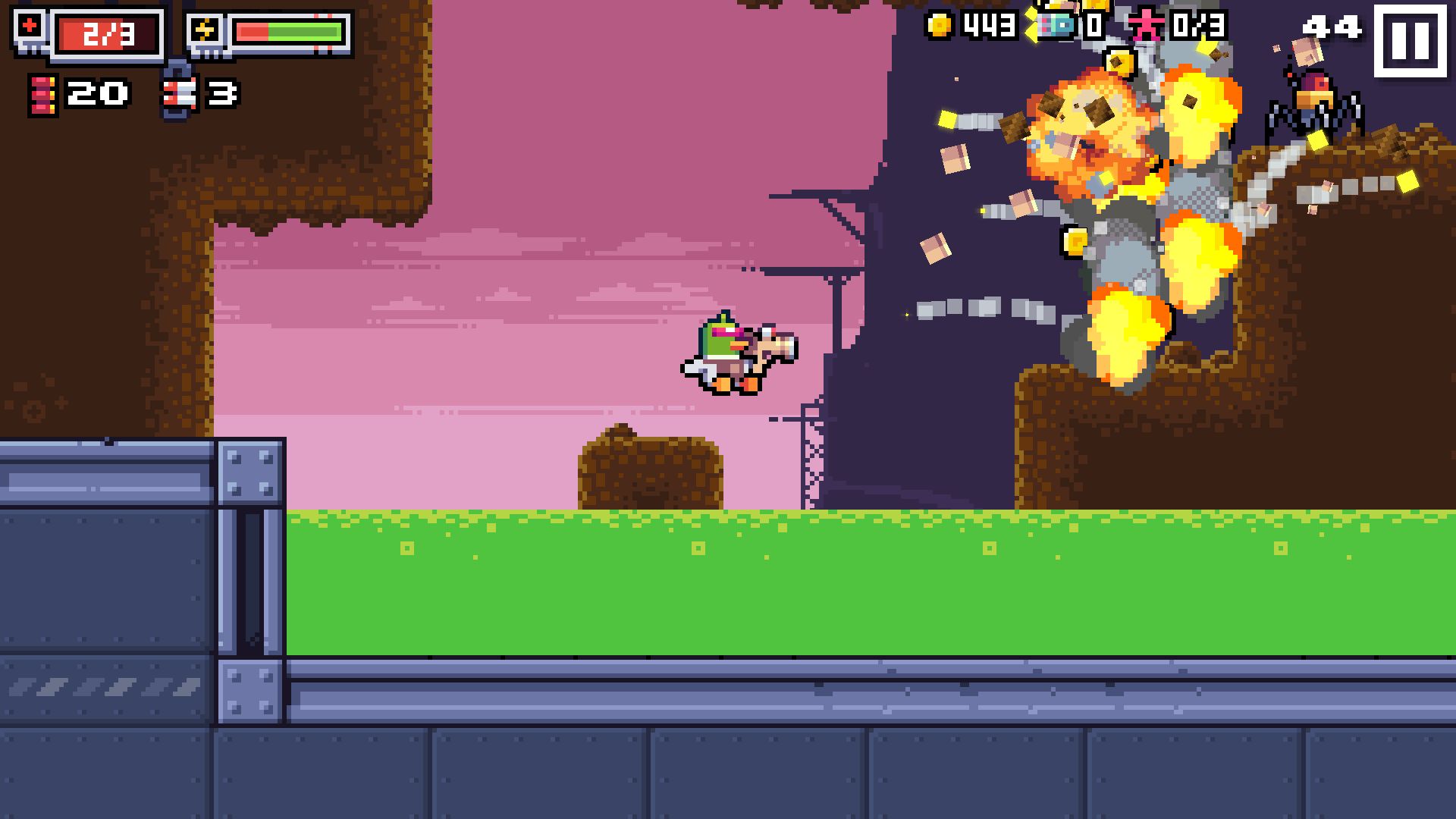 Special Agent CyberDuck - Android game screenshots.