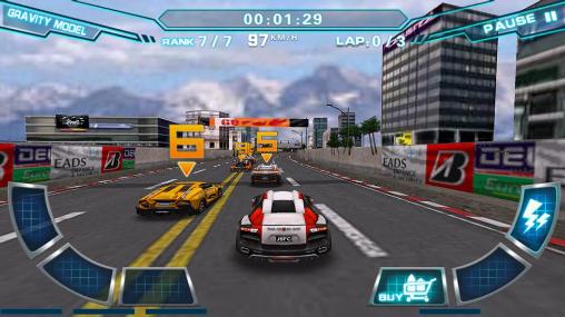 Gameplay of the Speed car: Reckless race for Android phone or tablet.