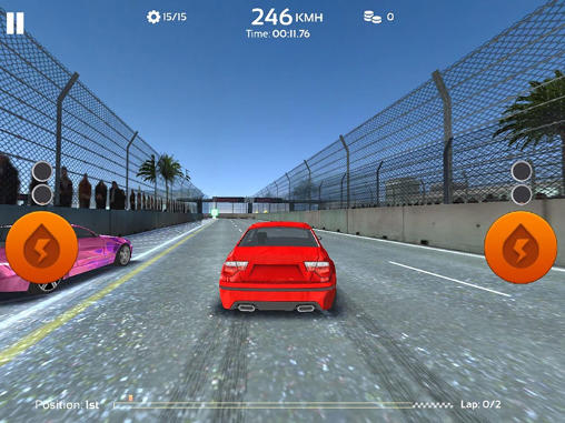 Gameplay of the Speed cars: Real racer need 3D for Android phone or tablet.