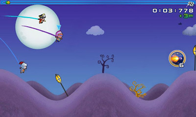 Gameplay of the Speed Hiker for Android phone or tablet.