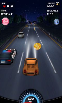 Gameplay of the Speed Night for Android phone or tablet.