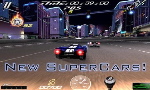Gameplay of the Speed racing ultimate 2 for Android phone or tablet.