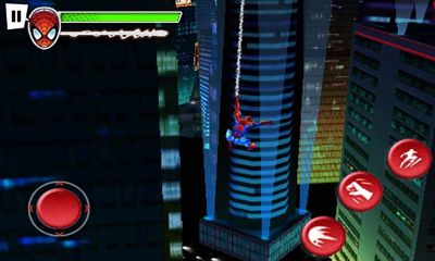 Gameplay of the Spider-Man Total Mayhem HD for Android phone or tablet.