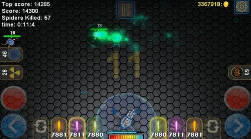 Gameplay of the Spider revolution for Android phone or tablet.