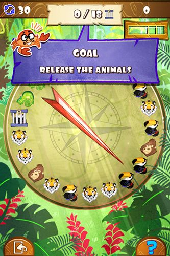 Gameplay of the Spin safari for Android phone or tablet.