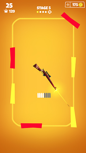 Spinny gun - Android game screenshots.