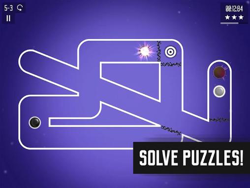 Gameplay of the Spiral splatter for Android phone or tablet.