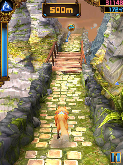Gameplay of the Spirit run for Android phone or tablet.