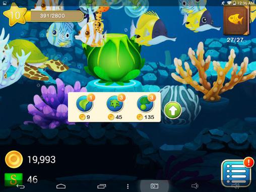 Gameplay of the Splash: Underwater sanctuary for Android phone or tablet.