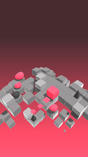 Splashy cube: Color run - Android game screenshots.