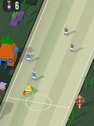 Sponge Bob soccer - Android game screenshots.