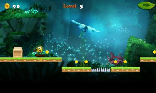 Gameplay of the Sponge Zelda Bob for Android phone or tablet.