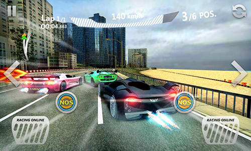 Sports сar racing - Android game screenshots.