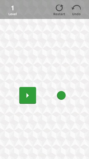 Gameplay of the Squares: Game about squares and dots for Android phone or tablet.