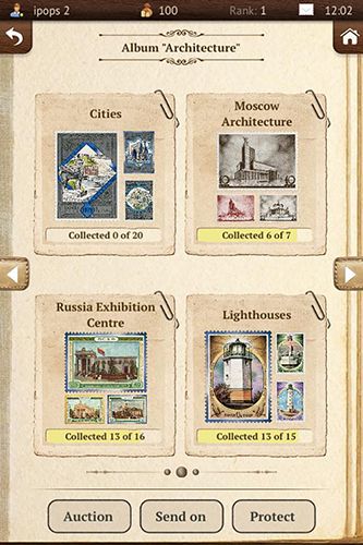 Gameplay of the Stamps collector for Android phone or tablet.