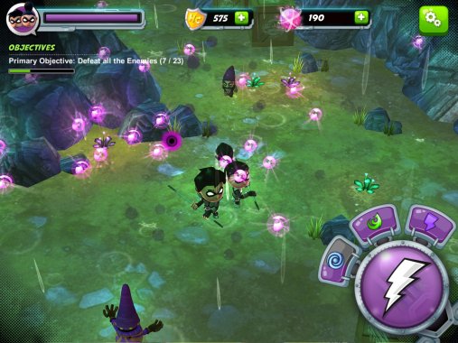 Gameplay of the Stan Lee’s hero command for Android phone or tablet.