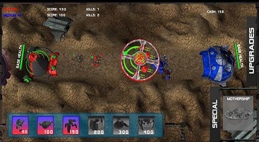 Gameplay of the Star arena for Android phone or tablet.