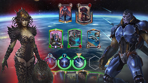 Gameplay of the Star crusade for Android phone or tablet.