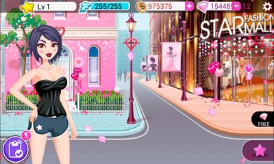 Gameplay of the Star Girl for Android phone or tablet.