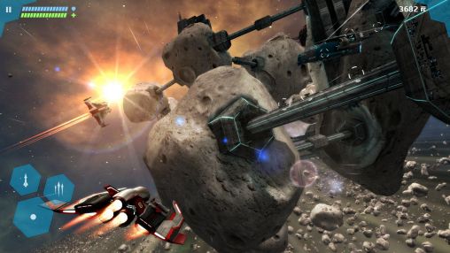 Gameplay of the Star horizon for Android phone or tablet.